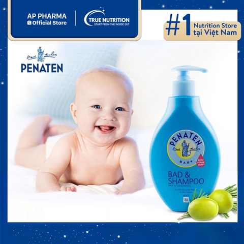  Sữa Tắm Gội Penaten 2 trong 1 - Giải Pháp Chăm Sóc Da Nhạy Cảm Cho Bé 
