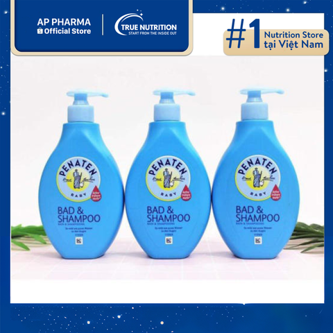  Sữa Tắm Gội Penaten 2 trong 1 - Giải Pháp Chăm Sóc Da Nhạy Cảm Cho Bé 