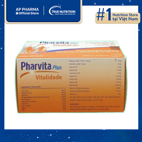  Pharvita Plus Có Tốt Không? Giá Bao Nhiêu? Thành Phần Và Cách Sử Dụng 