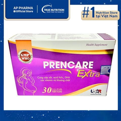  Prencare Extra: Công Thức Vitamin Tổng Hợp Dành Riêng Cho Mẹ Bầu 