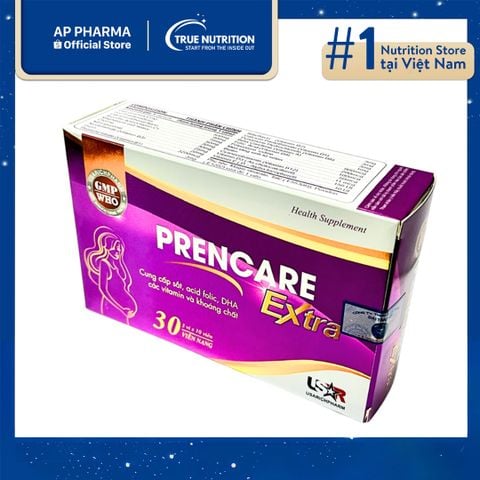  Prencare Extra: Công Thức Vitamin Tổng Hợp Dành Riêng Cho Mẹ Bầu 