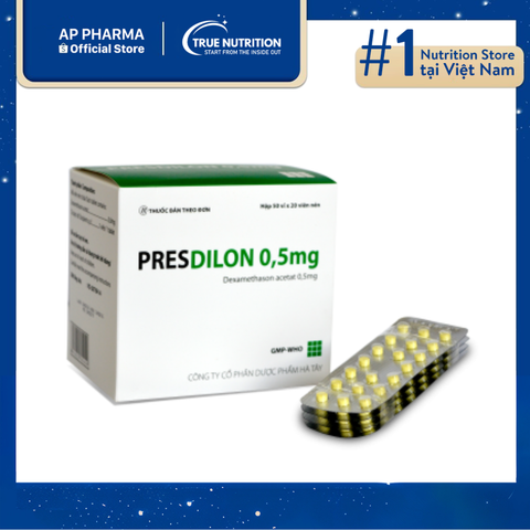  Presdilon 0.5mg Có Tác Dụng Gì? Thông Tin Thuốc Và Cách Dùng 