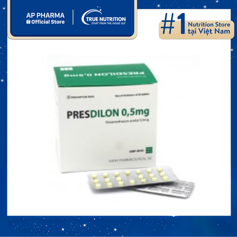  Presdilon 0.5mg Có Tác Dụng Gì? Thông Tin Thuốc Và Cách Dùng 