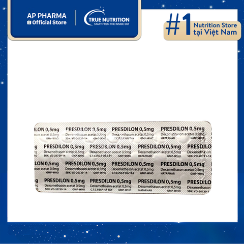  Presdilon 0.5mg Có Tác Dụng Gì? Thông Tin Thuốc Và Cách Dùng 