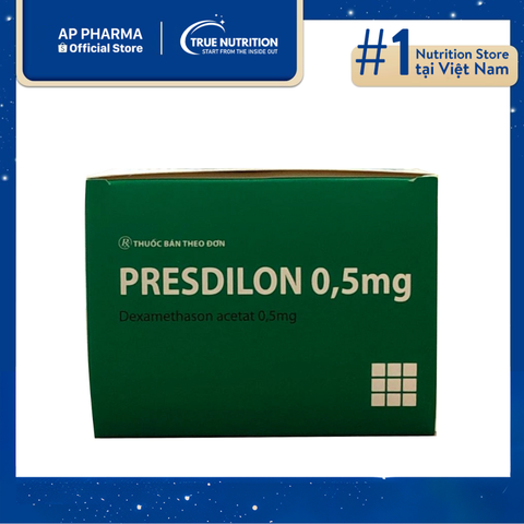  Presdilon 0.5mg Có Tác Dụng Gì? Thông Tin Thuốc Và Cách Dùng 