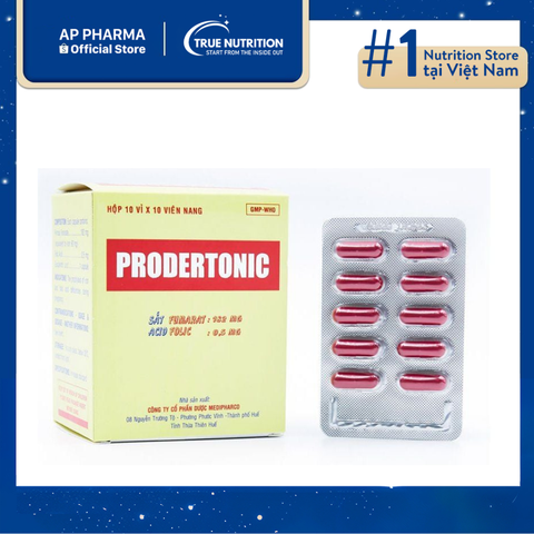  Prodertonic Có Tác Dụng Gì? Công Dụng, Cách Dùng Và Lưu Ý Sử Dụng 