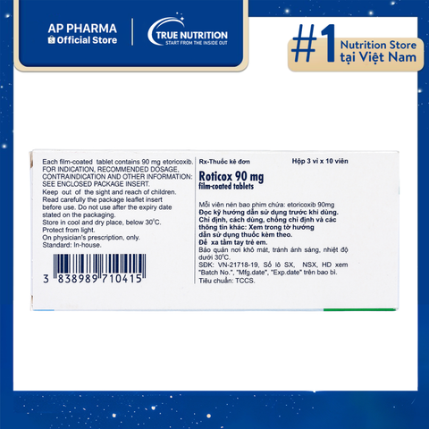  Thuốc Roticox 90mg 