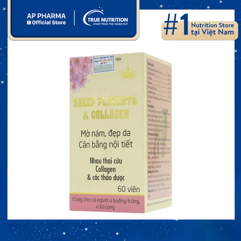  Sheep Placenta & Collagen Kingphar – Bí Quyết Trẻ Hóa Làn Da Tự Nhiên, Đánh Bay Thâm Nám! 