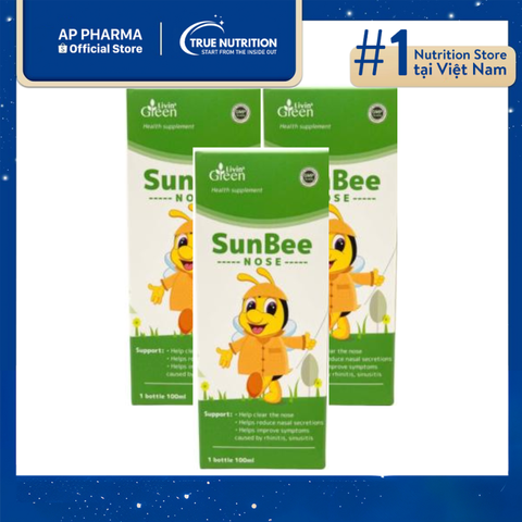 Siro SunBee Nose: Giải Pháp Hiệu Quả Cho Viêm Mũi, Xoang 