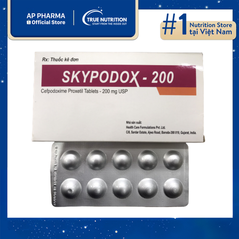  ​​​​​​​Thuốc Skypodox 200 Là Thuốc Gì? Thành Phần, Công Dụng Và Cách Dùng 