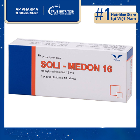  Thuốc Soli-Medon 16 Là Thuốc Gì? Thành Phần, Công Dụng Và Cách Dùng 