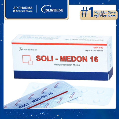  Thuốc Soli-Medon 16 Là Thuốc Gì? Thành Phần, Công Dụng Và Cách Dùng 