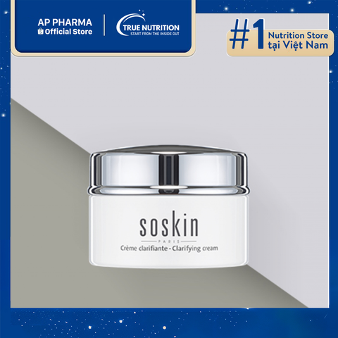  Soskin Clarifying Cream – Giải Pháp Làm Mờ Thâm Nám Vượt Trội 