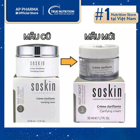  Soskin Clarifying Cream – Giải Pháp Làm Mờ Thâm Nám Vượt Trội 