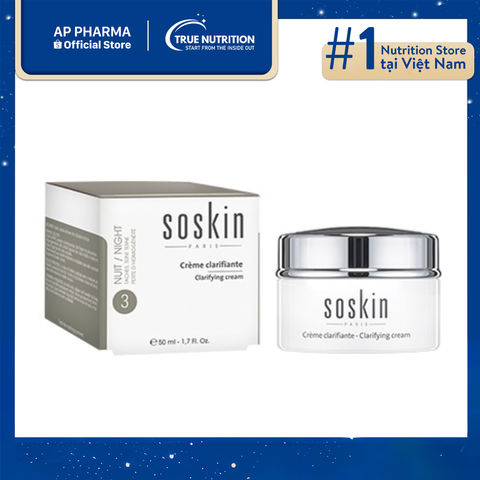  Soskin Clarifying Cream – Giải Pháp Làm Mờ Thâm Nám Vượt Trội 