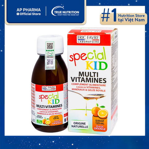  Siro Special Kid Multivitamines: Tăng cường sức khỏe trí tuệ cho trẻ 