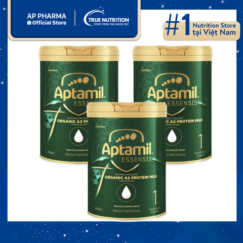  Sữa Aptamil Essensis số 1 - Sữa đạm A2 hữu cơ cho trẻ 0-6 tháng tuổi 