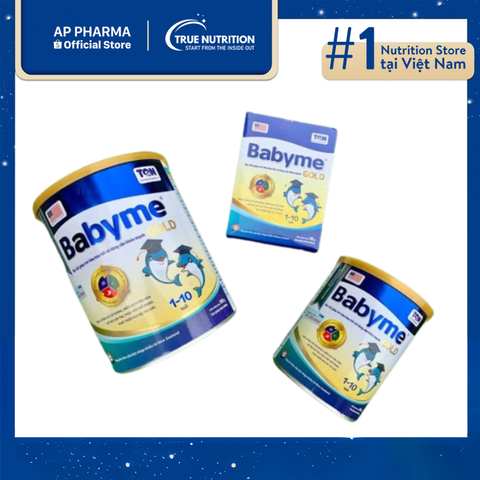  Sữa Babyme Gold – Giải pháp dinh dưỡng cho trẻ biếng ăn 