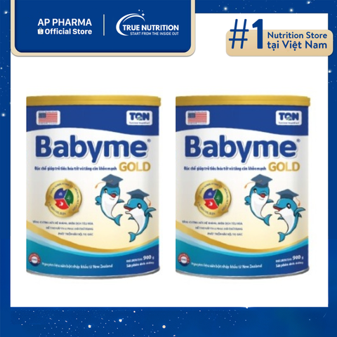  Sữa Babyme Gold – Giải pháp dinh dưỡng cho trẻ biếng ăn 