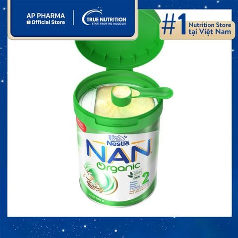  Sữa Bột Nestlé NAN Organic 2: Giải Pháp Dinh Dưỡng Cao Cấp Cho Bé Từ 6 - 12 Tháng 