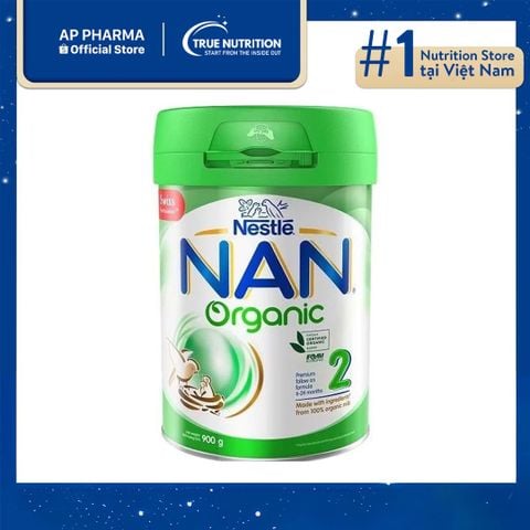  Sữa Bột Nestlé NAN Organic 2: Giải Pháp Dinh Dưỡng Cao Cấp Cho Bé Từ 6 - 12 Tháng 