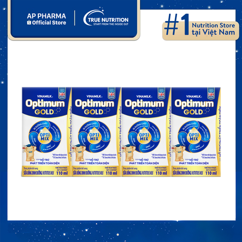  Sữa Bột Pha Sẵn Optimum Gold 110ml: Dinh Dưỡng Phát Triển Cho Bé Yêu 