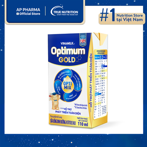  Sữa Bột Pha Sẵn Optimum Gold 110ml: Dinh Dưỡng Phát Triển Cho Bé Yêu 
