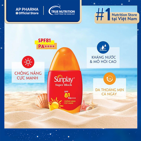  Sữa Chống Nắng Sunplay SPF81: Cho Làn Da Mịn Màng, Không Lo Nắng Cháy 