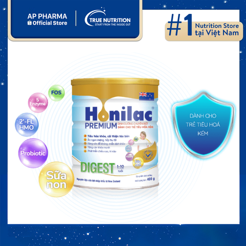  Sữa Honilac Premium Digest: Giải Pháp Hoàn Hảo Cho Trẻ Tiêu Hóa Kém 