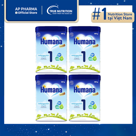 Sữa Humana Gold Plus 1: Bí Quyết Vàng Giúp Bé Khởi Đầu Khỏe Mạnh 