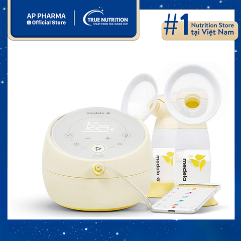  Máy Hút Sữa Medela Sonata Flex: Công Nghệ Hiện Đại, Hỗ Trợ Nuôi Con Bằng Sữa Mẹ 