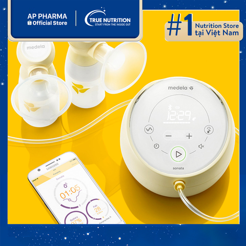  Máy Hút Sữa Medela Sonata Flex: Công Nghệ Hiện Đại, Hỗ Trợ Nuôi Con Bằng Sữa Mẹ 