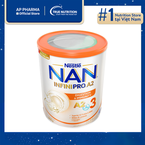  Sữa Nan InfiniPro A2 số 3 Thụy Sĩ 800g cho Bé 2-6 Tuổi có tốt không? 
