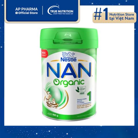  Sữa Bột Nestlé NAN Organic 1: Dinh Dưỡng Hữu Cơ Đặc Biệt Dành Cho Trẻ Sơ Sinh 
