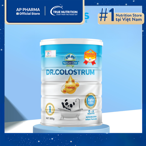  Sữa Nature One Dr.Colostrum 1: Dinh Dưỡng Vượt Trội Cho Trẻ Sơ Sinh 