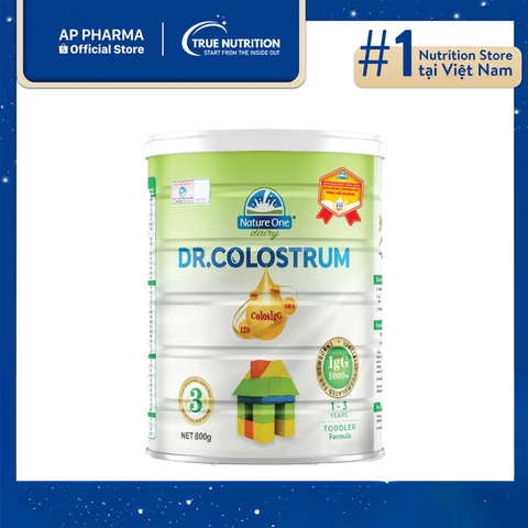  Sữa Nature One Dr. Colostrum Số 3: Hỗ Trợ Phát Triển Vượt Trội Cho Trẻ 