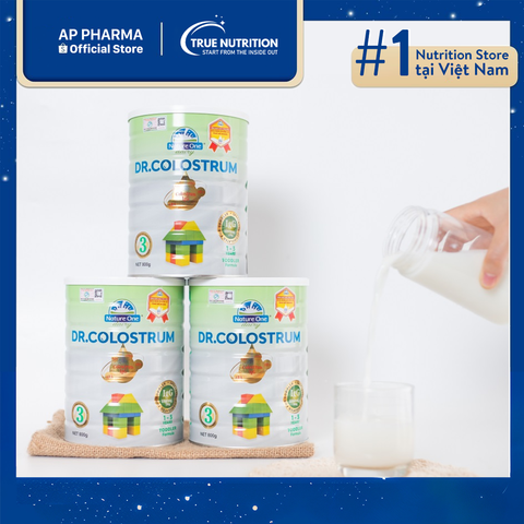  Sữa Nature One Dr. Colostrum Số 3: Hỗ Trợ Phát Triển Vượt Trội Cho Trẻ 