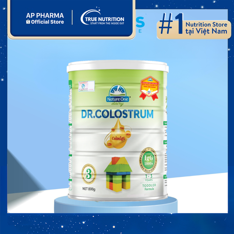  Sữa Nature One Dr. Colostrum Số 3: Hỗ Trợ Phát Triển Vượt Trội Cho Trẻ 