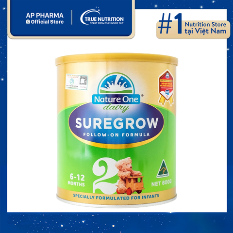  Sữa Nature One SureGrow Số 2: Dinh Dưỡng Vượt Trội Cho Bé Yêu 
