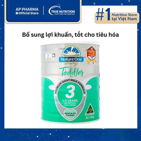  Sữa Dê Nature One Số 3: Giải Pháp Dinh Dưỡng Hoàn Hảo Cho Trẻ 1-3 Tuổi 