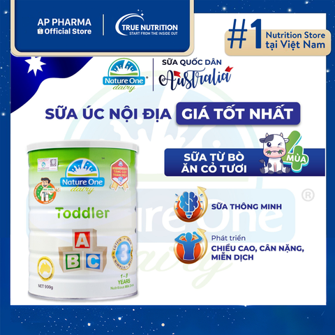  Sữa Nature One Toddler: Giải Pháp Dinh Dưỡng Hoàn Hảo Cho Bé Yêu Từ 1-3 Tuổi 