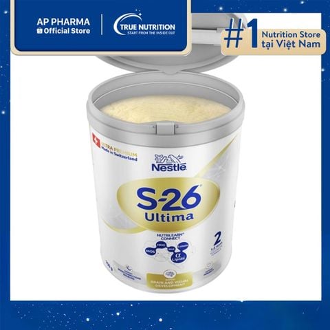  Sữa Nestlé S-26 Ultima 2: Công Thức Dinh Dưỡng Hỗ Trợ Trí Não Và Hệ Miễn Dịch Cho Bé 1-2 Tuổi 