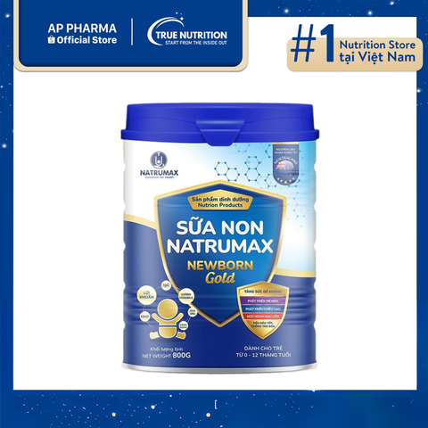  Sữa Non Natrumax Newborn Gold: Lựa Chọn Vàng Cho Sự Phát Triển Toàn Diện 