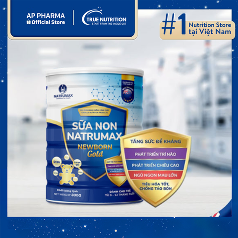  Sữa Non Natrumax Newborn Gold: Lựa Chọn Vàng Cho Sự Phát Triển Toàn Diện 