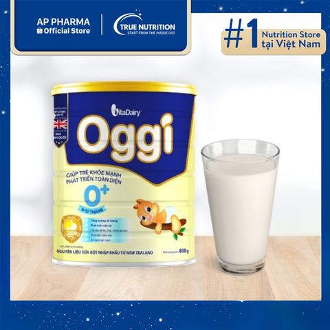  Sữa Oggi 0+ Cho Bé 0-12 Tháng Giá bao nhiêu? Có Tốt không? Cách Pha 