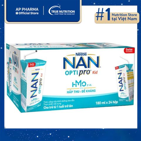  Sữa Pha Sẵn Nan Optipro Kid: Giải Pháp Dinh Dưỡng Toàn Diện Cho Sự Phát Triển Của Trẻ Từ 1 Tuổi 