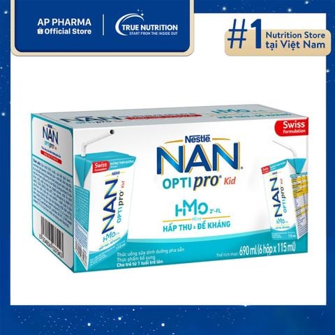  Sữa Pha Sẵn Nan Optipro Kid: Giải Pháp Dinh Dưỡng Toàn Diện Cho Sự Phát Triển Của Trẻ Từ 1 Tuổi 