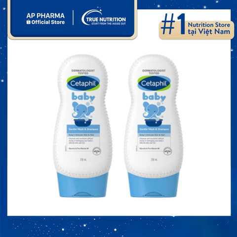  Sữa Tắm Cetaphil 230ml - Sản Phẩm Dịu Nhẹ Dành Cho Bé 