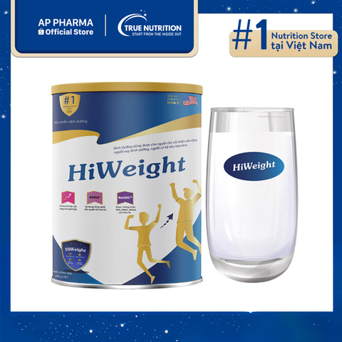 Sữa tăng cân HiWeight: Giải pháp tăng cân cho mọi lứa tuổi