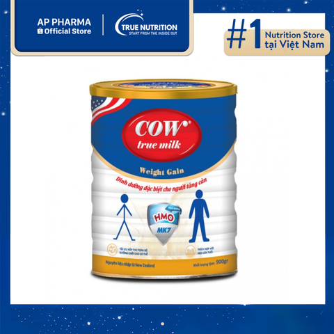 Sữa Cow Weight Gain: Hỗ Trợ Tăng Cân Và Phát Triển Cơ Bắp Cho Người Gầy Yếu